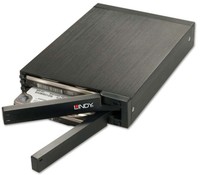 Box per Hard Disk 2,5 Lindy USB 3.0 Dual SATA 6G Mobile RAID