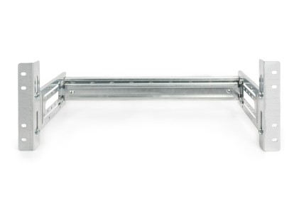 Supporto Guida Din 4U, 178X483X223 Mm, Galvanized Incl. Din Rail, Variable Depth And Height