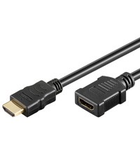 *Cavo Prolunga Hdmi High Speed Con Ethernet Connettori Tipo A Maschio/Femmina Mt 1