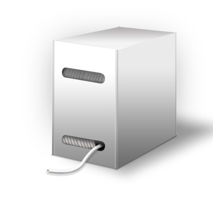 Matassa 305 Mt Cavo Cat 5E Flessibile Utp Cca