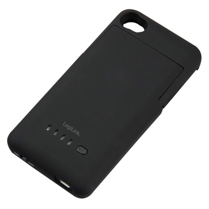 COVER CON BATTERIA INCORPORATA PER IPHONE4 E 4S COLORE NERO