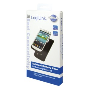 COVER CON BATTERIA INCORPORATA PER SAMSUNG S5 COLORE NERO