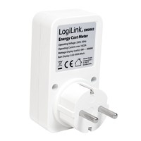 PRESA SHUKO 16A CON MISURATORE DI COSTI ENERGETICI