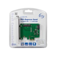 SCHEDA PCI-EXPRESS 1x mSATA SSD + 1x SATA HDD