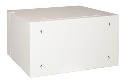 Armadio Rack 19" 6U Profondita  360 Mm Colore Grigio Porta In Vetro