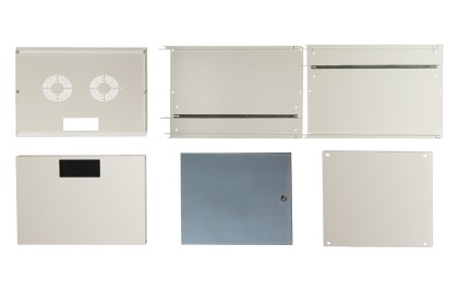 Armadio A Muro 19" 12 Unità, 595*540*400Mm Grigio Disassemblato