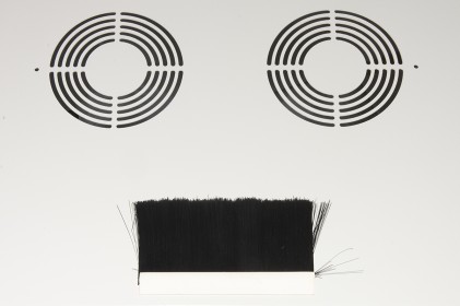 Armadio A Muro 19" 12 Unità, 595*540*400Mm Grigio Disassemblato