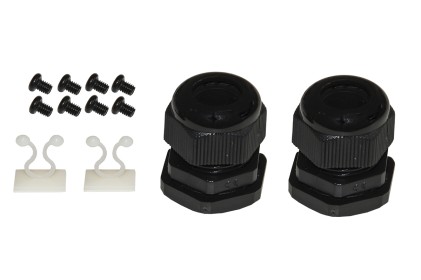 Pannello Fibra Ottica 19" Con 24 Porte Sc Simplex O Lc Duplex Profondita  250 Mm Nero Con Accessori