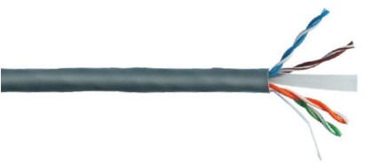 Cavo Solido Utp Per Reti Categoria 6 Lszh Awg24 In Rame Matassa Mt 305 Classe Cpr Eca