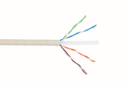 Cavo Solido Utp Per Reti Categoria 6 Awg23 Materiale Cca Matassa Mt 305 Classe Cpr Eca