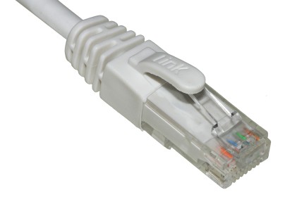 Cavo Rete Categoria 6A Non Schermato Utp Awg24 Colore Grigio Halogenfree Mt 1,5