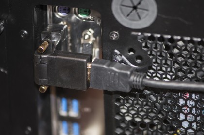 Adattatore Bidirezionale Dvi 24+1 Maschio - Hdmi<Sup>&reg;</Sup> Femmina Inclinabile E Routabile