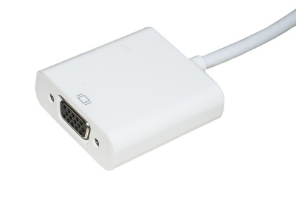 Adattatore Hdmi Tipo A Maschio A Vga Femmina Con Audio Bianco