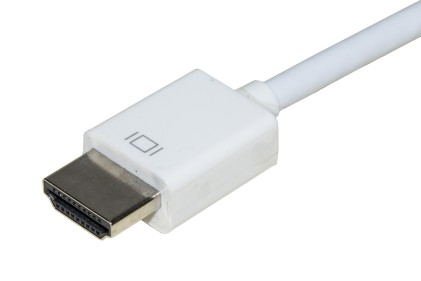 Adattatore Hdmi Tipo A Maschio A Vga Femmina Con Audio Bianco