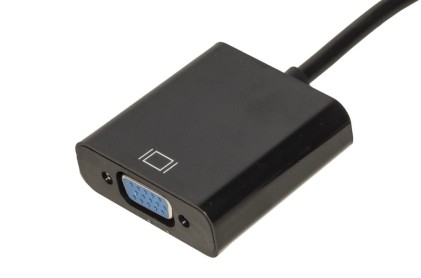 Adattatore Hdmi Tipo A Maschio A Vga Femmina Con Presa Audio Stereo 3,5 Mm