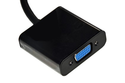 Adattatore Attivo Video Dvi-D 24+1 Maschio / Vga 15 Poli Femmina