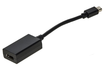 Adattatore Mini Displayport Maschio - Hdmi Femmina Nero
