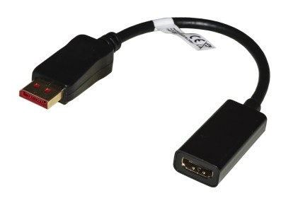 Link Adattatore Displayport 1.4 Mas - Hdmi 2.0 Fem Contatti Dorati 4Kx2K60Hz Hdr