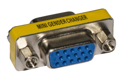 Adattatore Vga 15 Poli Femmina/Femmina