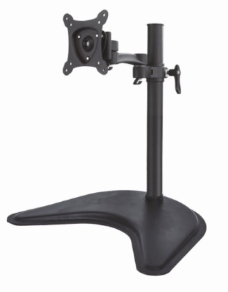 Braccio Da Tavolo Con Base Per Video Fino A 15 Kg Da 13&#34; A 27&#34; Fino A Vesa 100X100 Con Due Snodi