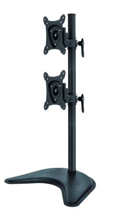 Supporto Da Tavolo Con Base Fino A Due Video Fino A 15 Kg Da 13" A 27" Fino A Vesa 100X100