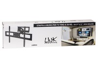 Link Staffa A Muro Per Tv Fino A 50Kg Da 37" A 72" Fino A Vesa 800X500
