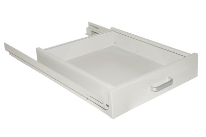 Cassetto Estraibile Per Armadi Rack 19" Grigio Profondita' 650Mm