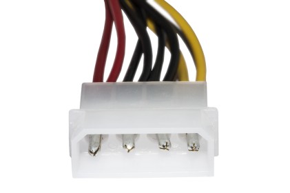Cavo Sdoppiatore Alimentazione 1 X Molex Maschio - 2 X Molex Femmina Cm 15