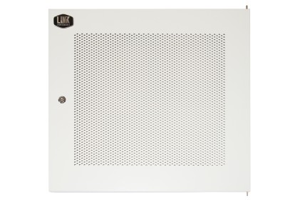 PORTA METALLO TRAFORATA CON SERRATURA PER ARMADIO LINK 12U LK1912UGF GRIGIO