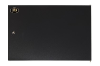 PORTA CHIUSA IN METALLO PIENO CON SERRATURA PER ARMADIO LINK 9U LK1909UNF NERO