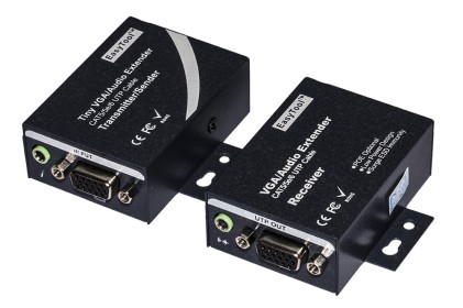 Extender Vga Tramite Cavo Rete Cat 5/6 Fino A 100 Mt