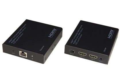 Estensore Hdmi<Sup>®</Sup> Tramite Cavo Rete Cat 6 Fino A 60 Metri 4K60Hz Con Sensori Ir Per Telecomandi Loop, Hdr E Poc