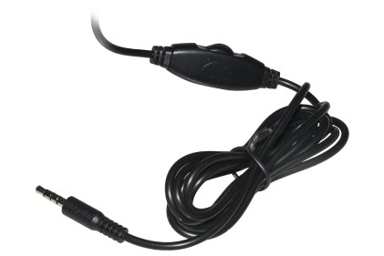 Cuffia Con Microfono Orientabile, Connettore 1 X 3,5 Mm E Controllo Volume