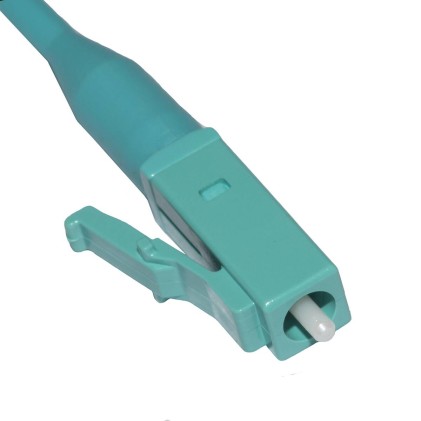 SET 12 CAVI PIGTAIL FIBRA OTTICA COLORATI CONNETTORI LC OM3 SIMPLEX 1 MT