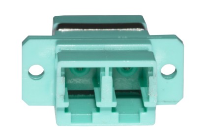 ADATTATORE FIBRA OTTICA LC/LC MULTIMODE DUPLEX OM3