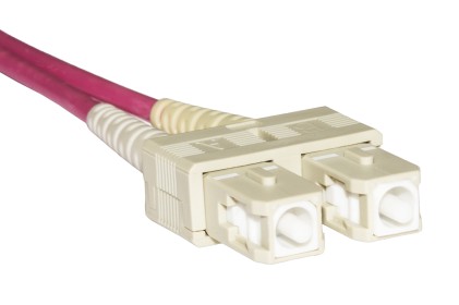 Cavo Fibra Ottica Lc A Sc Multimode Duplex Om4 50/125 Mt.5