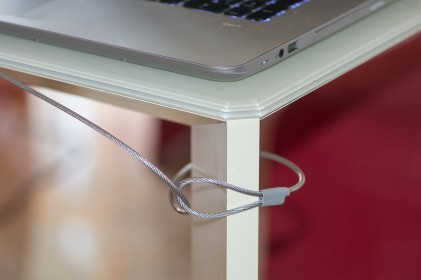 Cavo Di Sicurezza Per Notebook Chiusura A Chiave Mt. 1,50