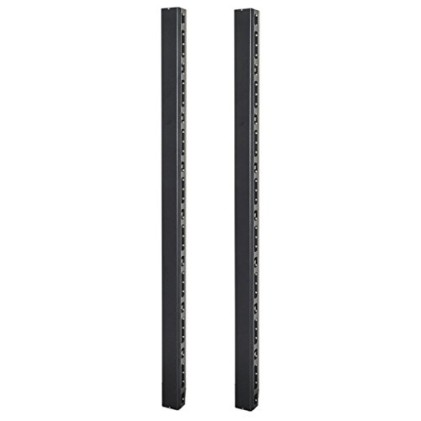 Canalina Passacavi Verticale Per Armadi Link 42U Larghi 800 Mm Colore Nero