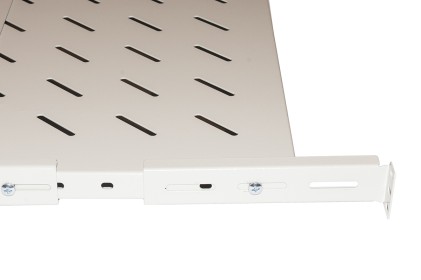 Ripiano Allungabile Da 560 A1023 Mm Per Armadi Rack Fino A 1000 Mm Colore Grigio Chiaro