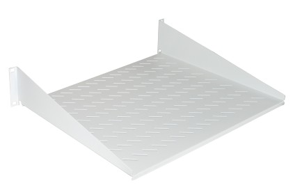 Ripiano Per Armadio 19&#34; 2 Unita&#39; Profondita&#39; 400 Mm. (Universale) Colore Grigio