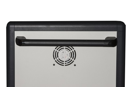 Armadio Alloggiamento 40 Tablet Con Ruote Multiprese Incluse Ventole Di Raffreddamento Porta In Acciaio Traforata