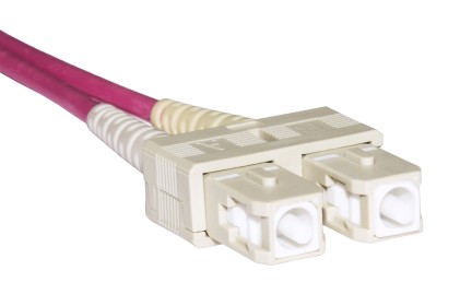 Cavo Fibra Ottica Sc A Sc Multimode Duplex Om4 50/125 Mt.2