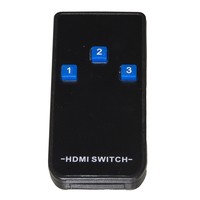 Switch 3 Porte Hdmi 2.0 4Kx2K@60Hz Con Telecomando  (Un Video Con Tre Sorgenti)