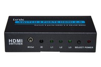 Switch 3 Porte Hdmi 2.0 4Kx2K@60Hz Con Telecomando  (Un Video Con Tre Sorgenti)