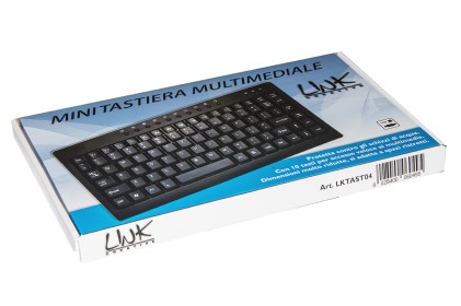 Mini Tastiera Italiana Multimedia Usb