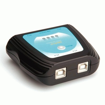 *Switch Manuale 4 Porte Usb 2.0 Per Stampanti