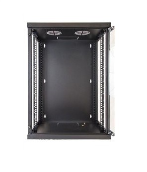 ARMADIO 15 UNITA  DA MURO PER RETI (A)750 X (L)540 X (P) 450 MM COLORE NERO