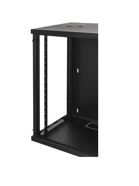 ARMADIO 15 UNITA  DA MURO PER RETI (A)750 X (L)540 X (P) 450 MM COLORE NERO