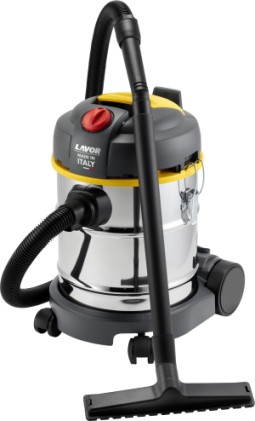 Bidone Aspiratutto Lavor Wash Wt 20 X Inox - Nero 8.253.0011