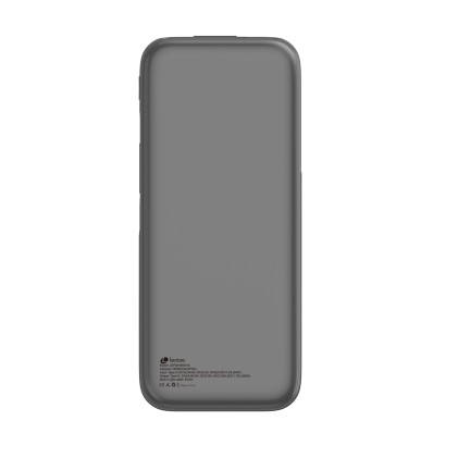 Leotec LEPOW35W10S batteria portatile Polimeri di litio (LiPo) 10000 mAh Nero, Grigio